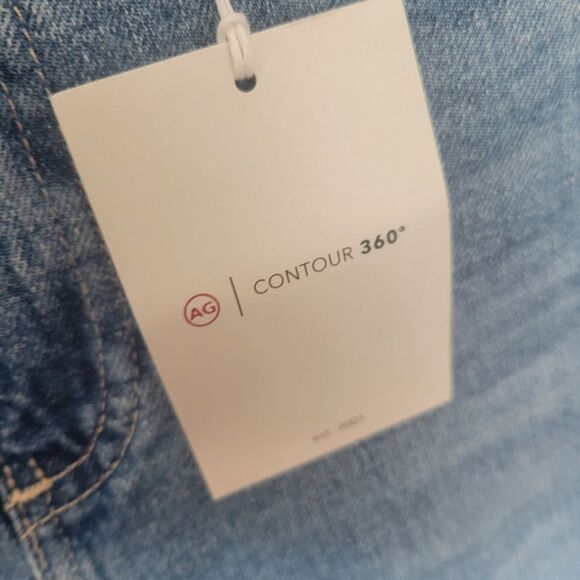NEW AG SAIGE HIGH RISE STRAIGHT JEANS JAPAN ADRIANO GOLDSCHMEID Contour 25 NWT - Picture 9 of 10